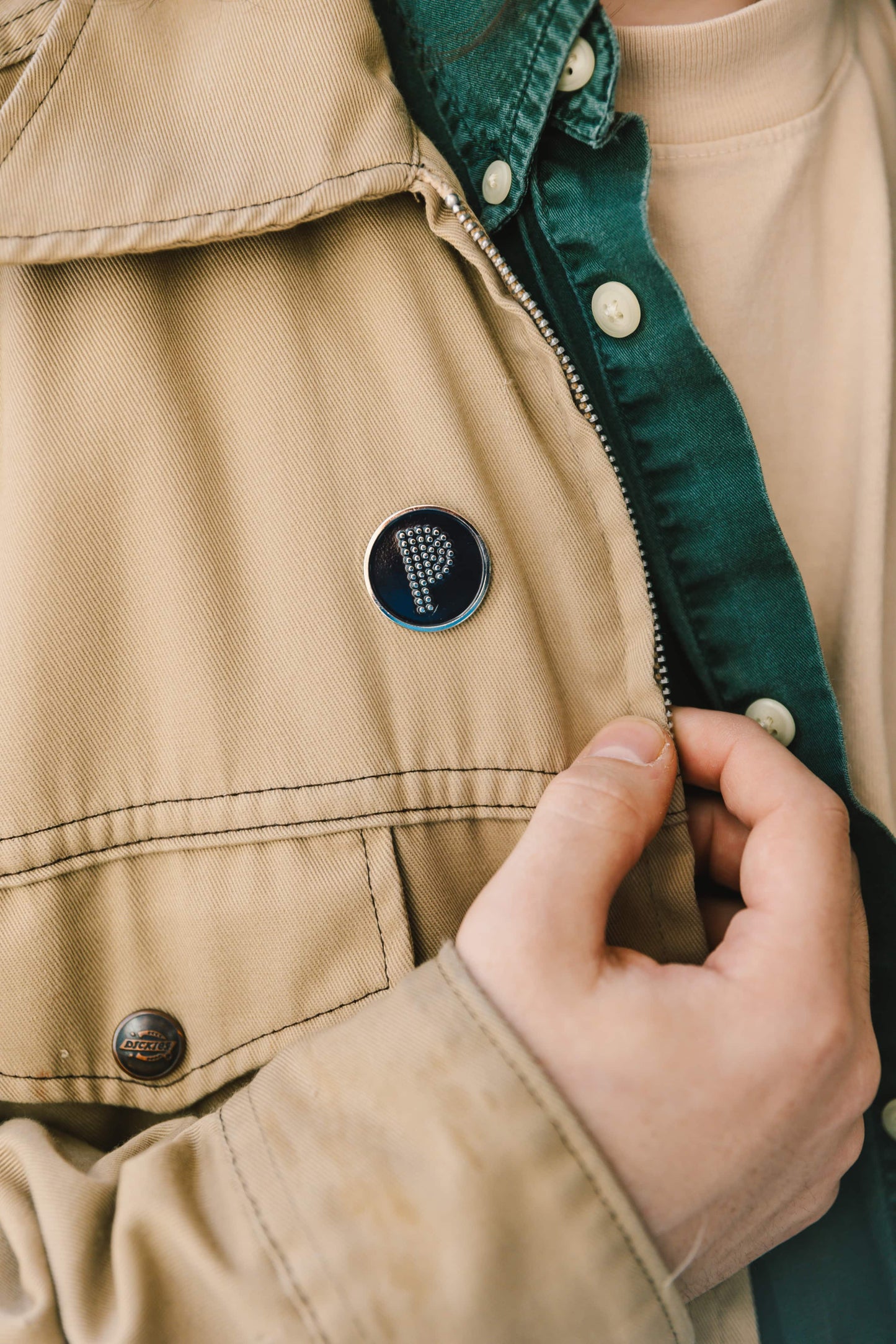Passenger Enamel Pin