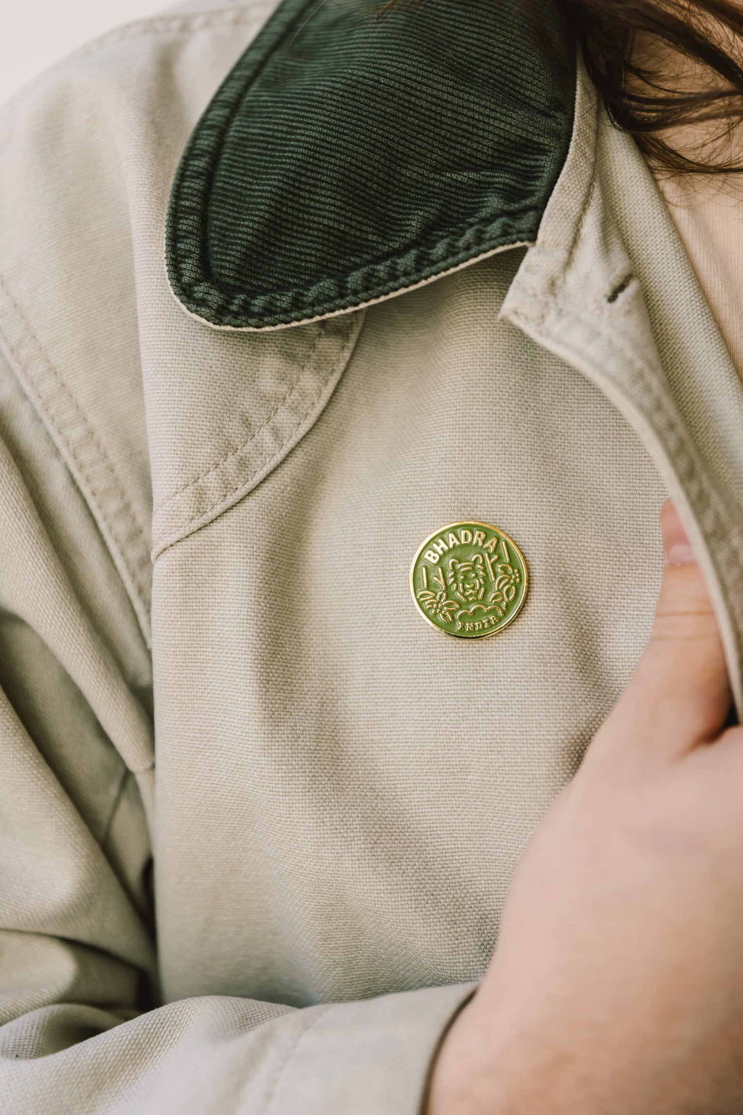 Bhadra Enamel Pin