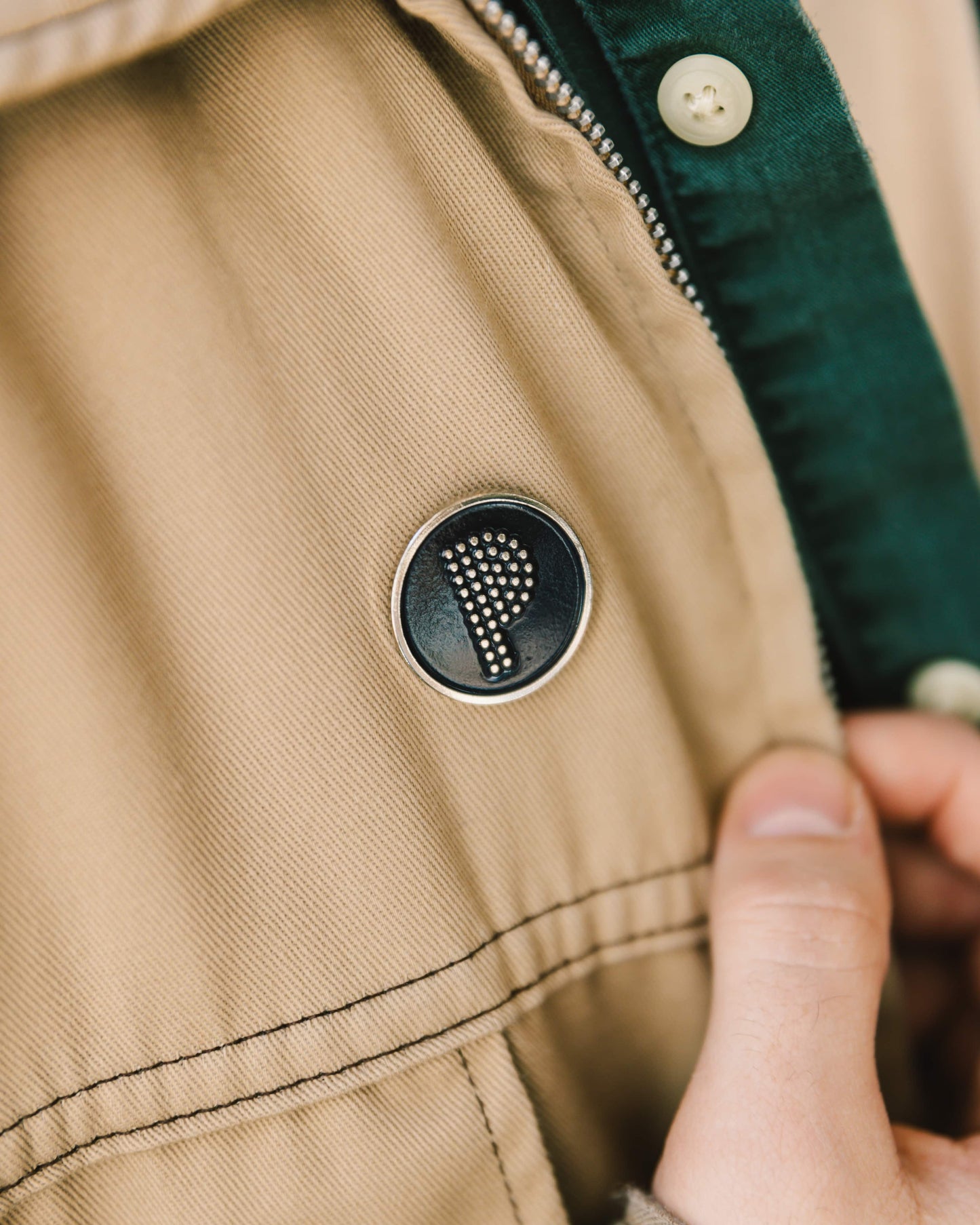 Passenger Enamel Pin