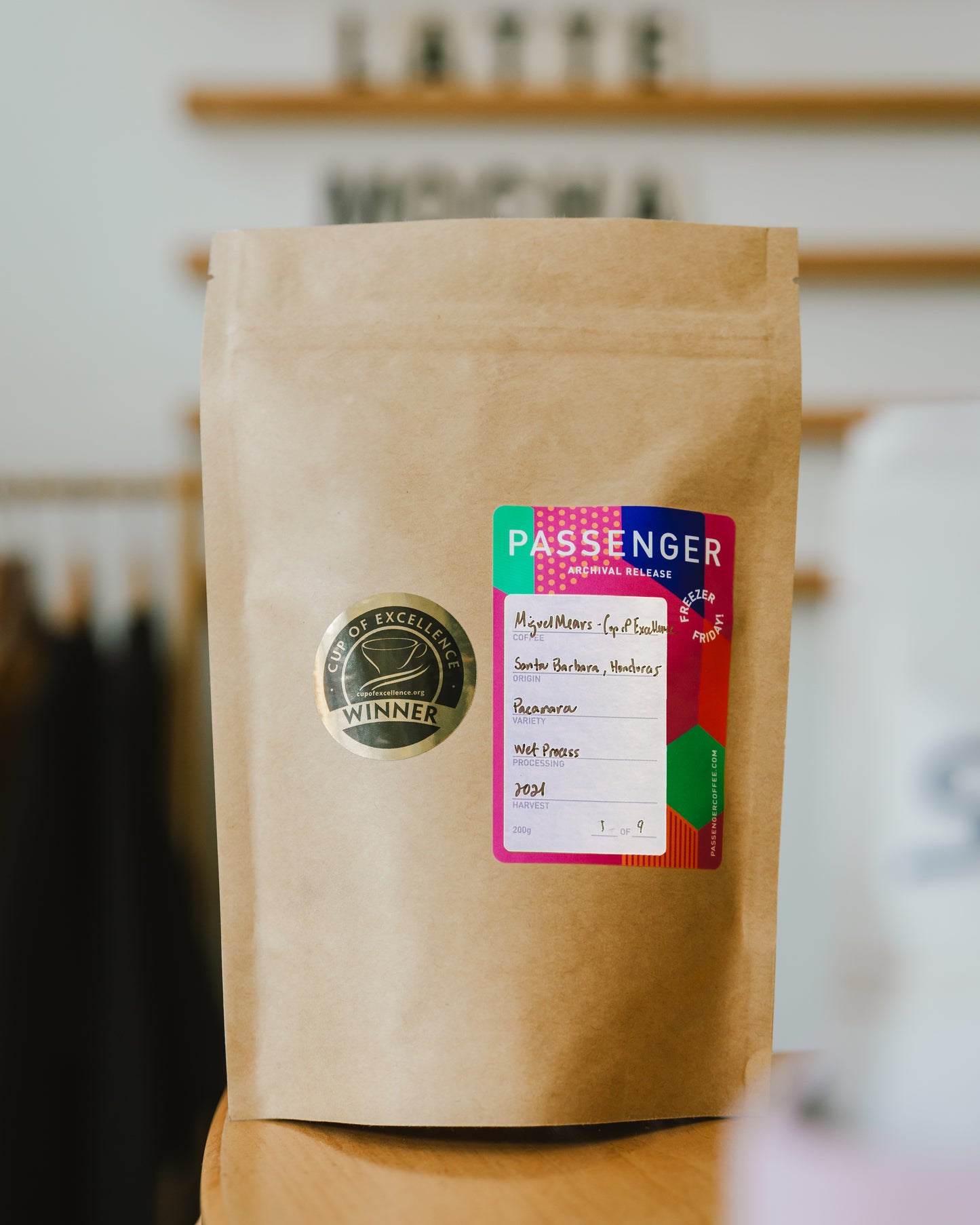 Archival Release #45 - Miguel Mears - Cup of Excellence - 2021