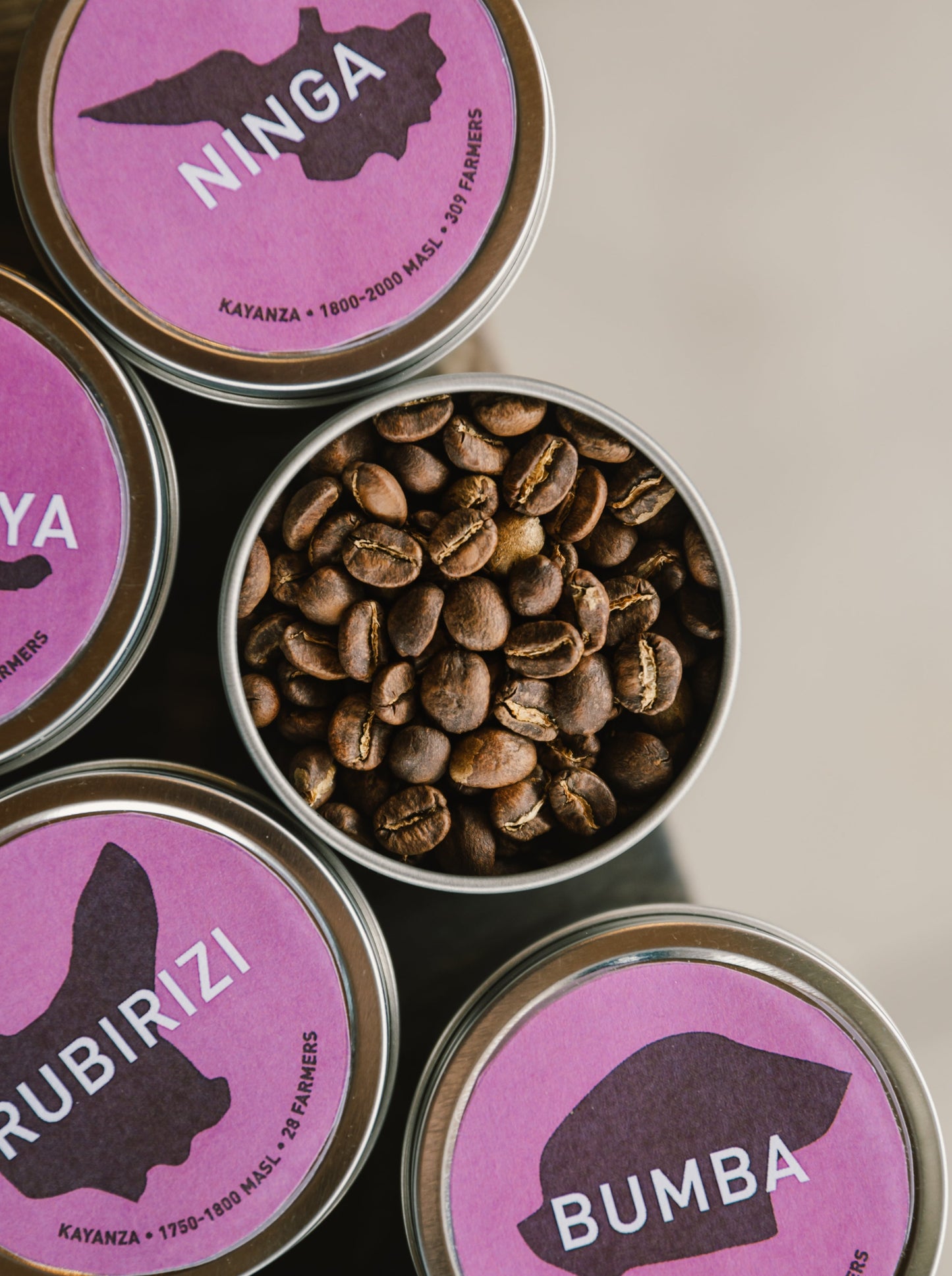 Many Hands, Beautiful Hills Burundi Twelve Coffee Tasting Set