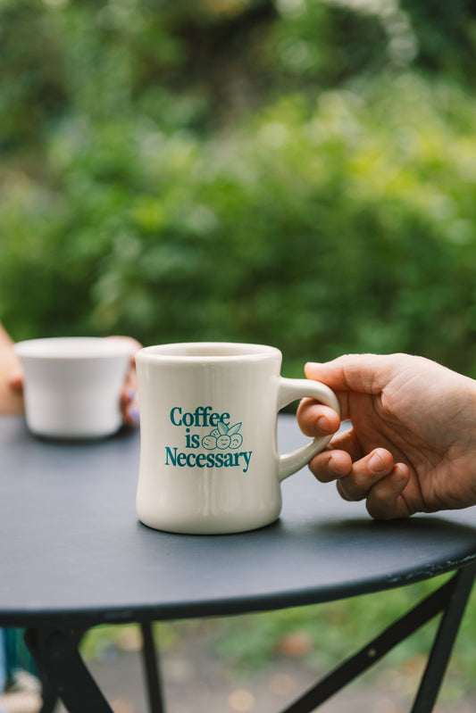 Coffee is Necessary Diner Mug