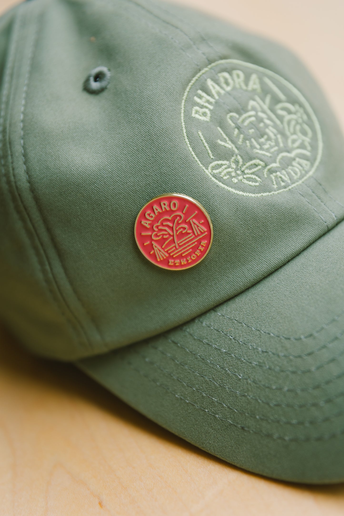Agaro Enamel Pin