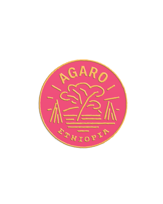 Agaro Enamel Pin