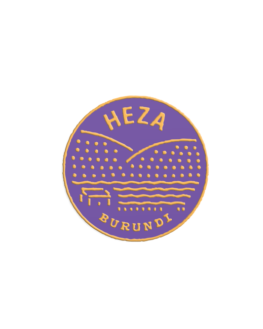 Heza Enamel Pin