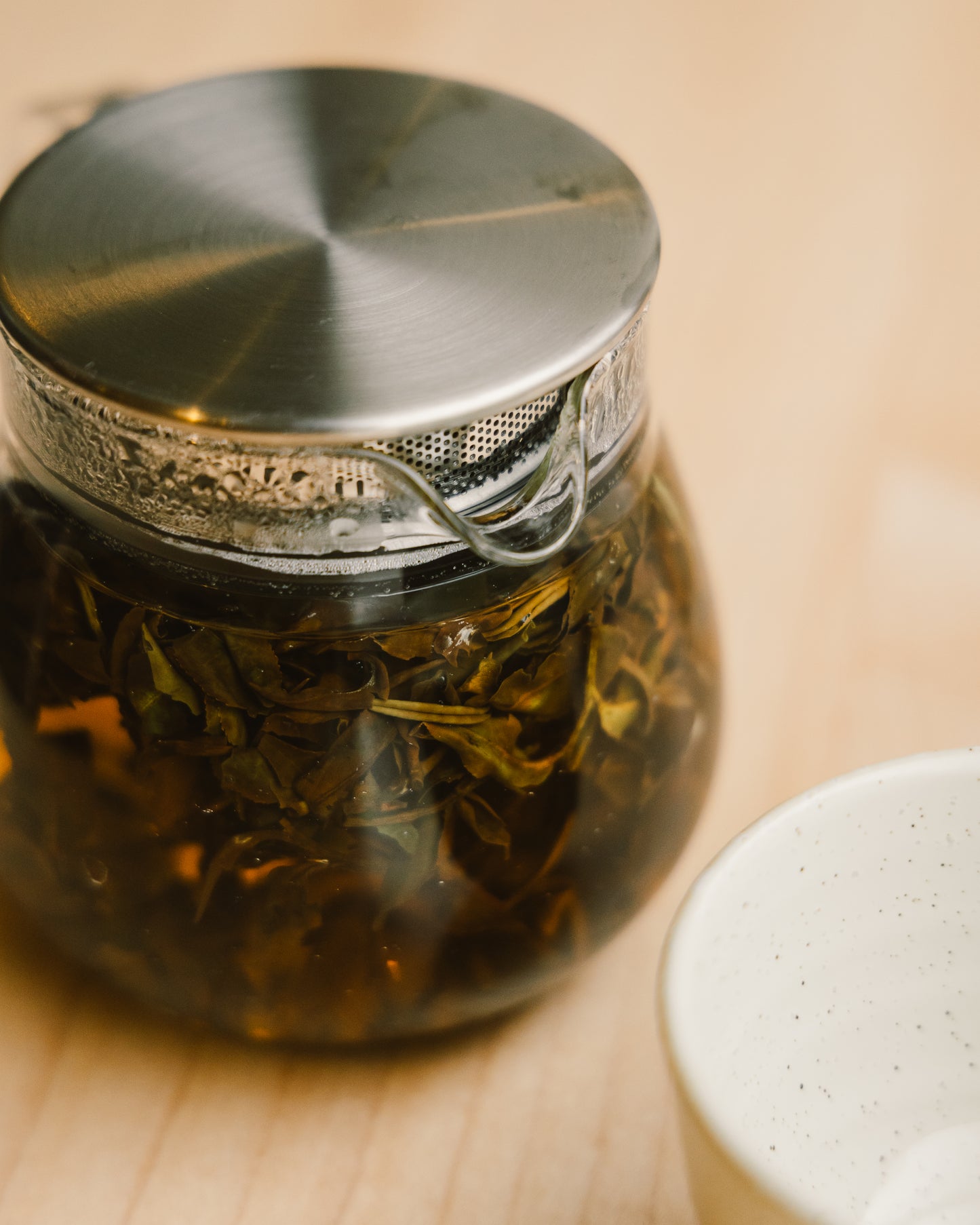 Kinto UNITEA One Touch Glass Teapot