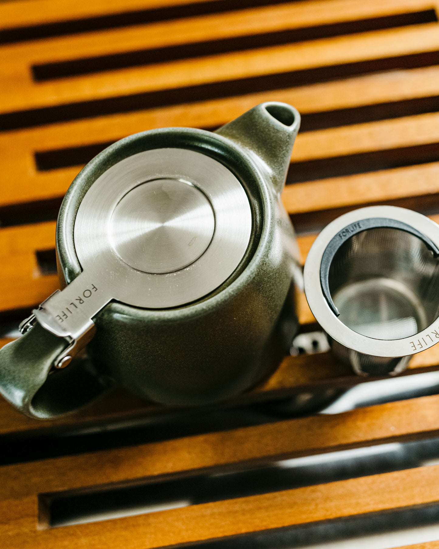 FORLIFE Teapot with Basket Infuser