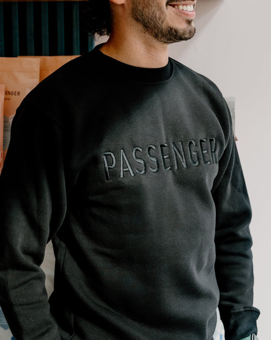 Passenger Blackout Crew-neck Sweatshirt