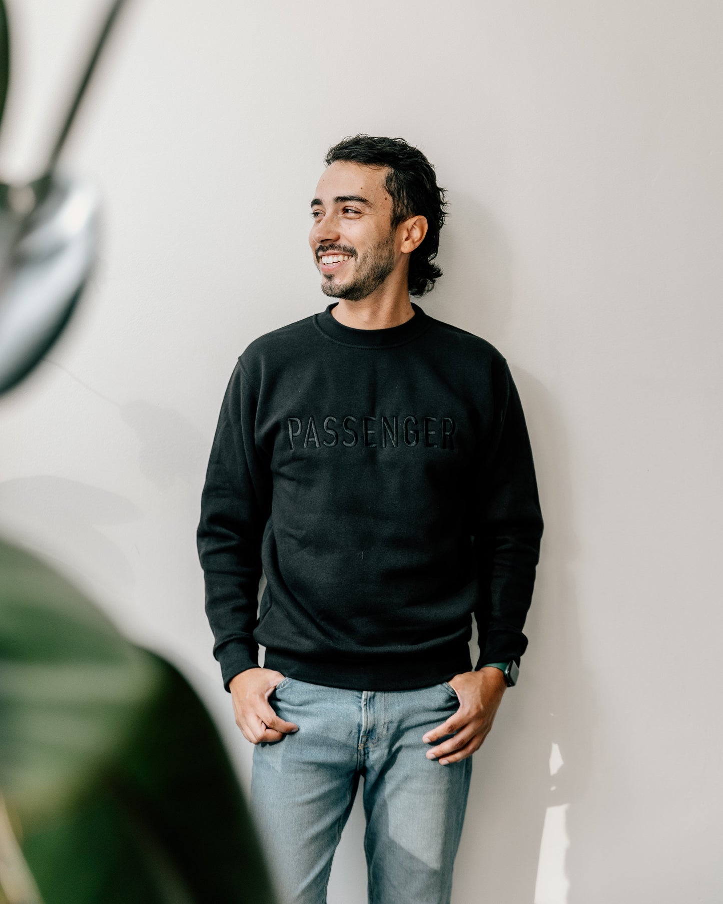 Passenger Blackout Crew-neck Sweatshirt